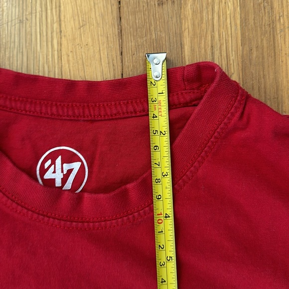 *last chance* 47 | Women’s red short sleeve Kansas City Chiefs tshirt - Picture 7 of 15